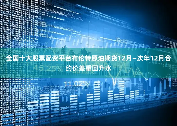全国十大股票配资平台布伦特原油期货12月—次年12月合约价差重回升水